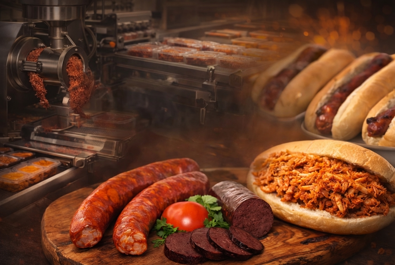 Portuguese sausage craftsmanship — artisan charcuterie